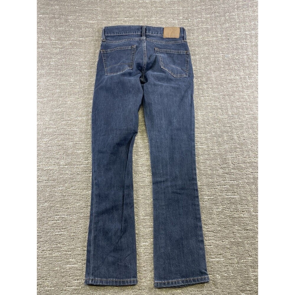 Aeropostale Men's Slim Fit Straight Leg Blue dark Wash Denim Jeans size 27x30